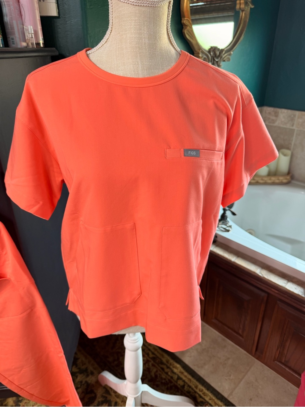 Figs Coral limited edition scrub set s/s - Picture 3 of 6